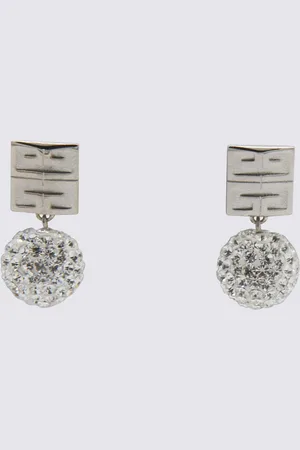 Givenchy Silver Brass Earrings