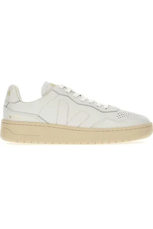 Veja White Leather V-90 Sneakers