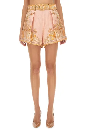 ZIMMERMANN Belted Shorts