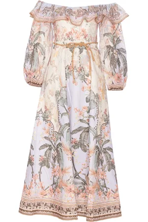 ZIMMERMANN Wylie Off-shoulder Dress