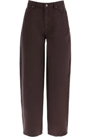 ROTATE Wide Leg Five-pocket Pants With A Relaxed