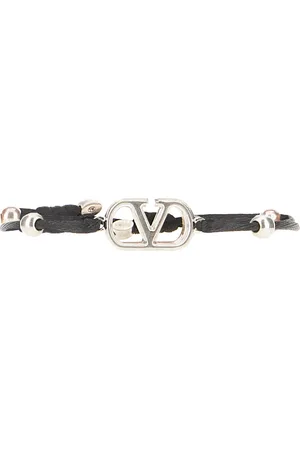 VALENTINO GARAVANI Cotton Vlogo Signature Bracelet