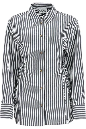 Ganni Lace-up Shirt