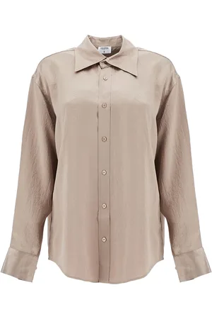 Filippa K Satin Ruffled Shirt