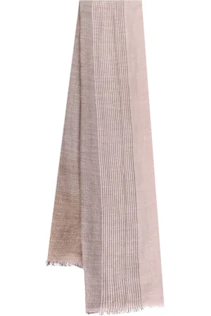 Brunello Cucinelli Silk And Linen Scarf