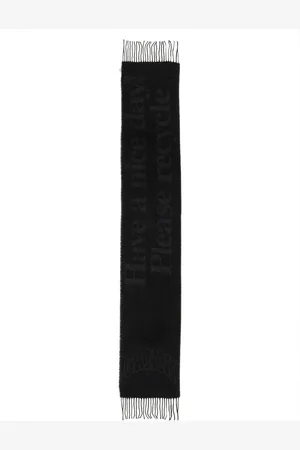 Ganni Scarf With Logo