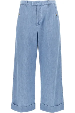 VALENTINO GARAVANI Turn-up Jeans
