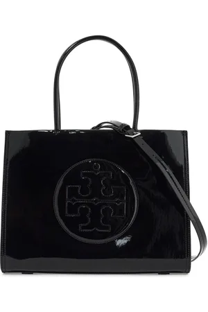 Tory Burch Ella Bio Patent Small Shopping Bag
