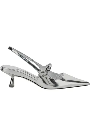 Jimmy Choo Didi 45 Gold Colored Pumps With Patent Finish In Leather Woman