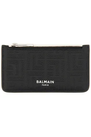 Balmain Leather Coin Purse