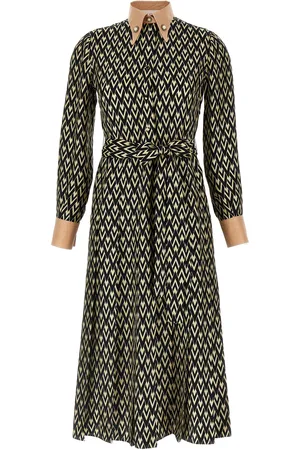 VALENTINO GARAVANI Toute La V Midi Dress