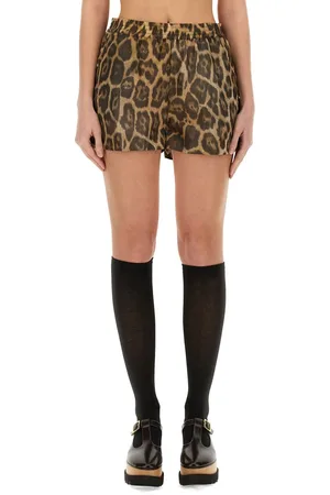Stella McCartney Shorts With Animal Pattern