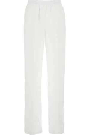 ELEVENTY Pants With Elastic Waist In Linen Woman