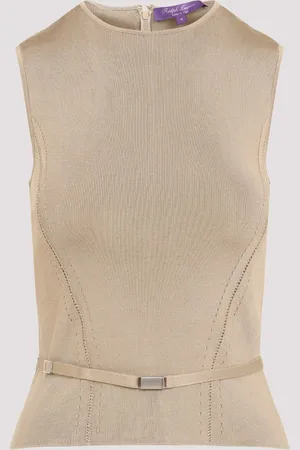 Ralph Lauren Sleeveless Crew Neck Top