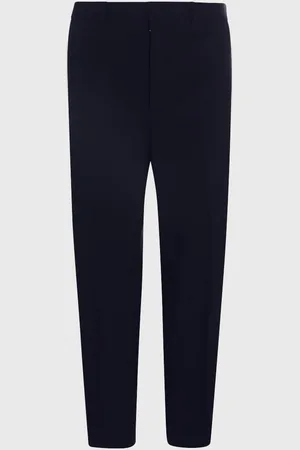 Jil Sander Navy Wool Pants