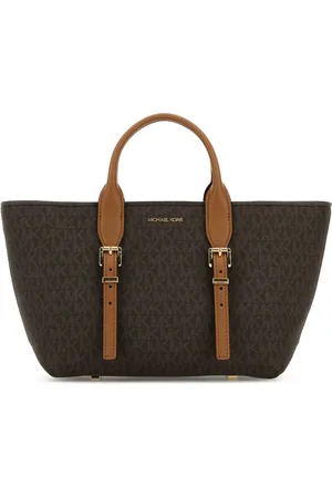 Michael Kors Printed Canvas Moore Shopping Bag