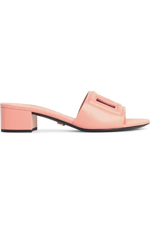 Dolce & Gabbana Leather Slippers