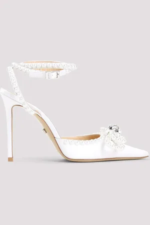 Mach & Mach Double Bow Pearl Pumps