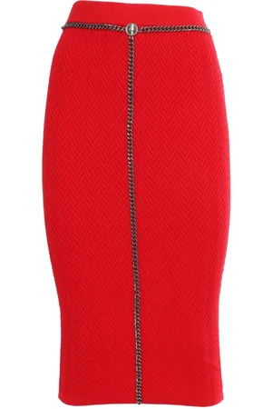 Elisabetta Franchi Chained Midi Skirt