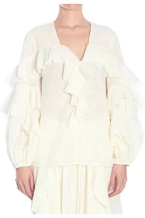 ZIMMERMANN Ruffled Puff-sleeved Blouse