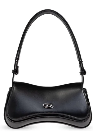 Diesel Play Logo Plaque Clutch Bag