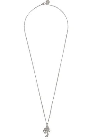 Palm Angels Palm Tree Charm Chain Necklace