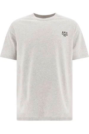 A.P.C. A. P.C. Logo Embroidered Crewneck T-shirt
