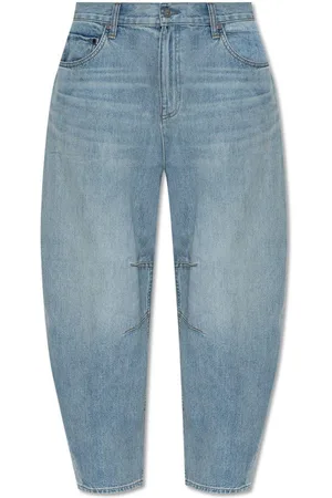 Helmut Lang Logo Patch Cocoon Jeans