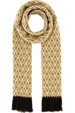 VALENTINO GARAVANI Embroidered Wool Toute La V Scarf