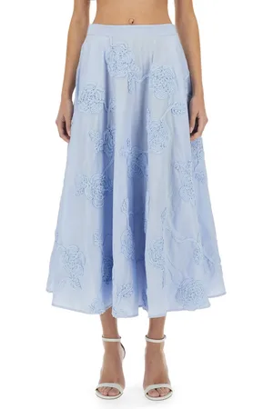 ROTATE Floral Maxi Skirt