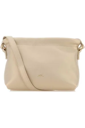 A.P.C. A. P.C. Ninon Logo Embossed Mini Shoulder Bag