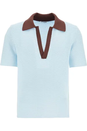 Jil Sander Short-sleeved Polo Shirt In Perfor