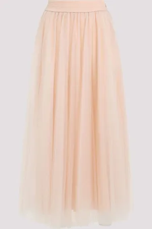 Fabiana Filippi Tulle Midi Skirt