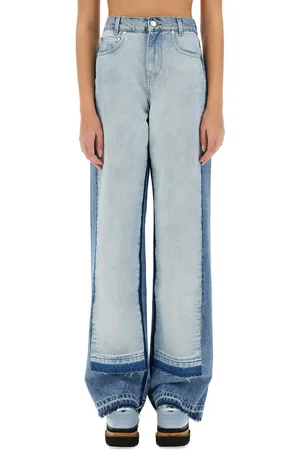 Stella McCartney Straight-leg Jeans With Contrasting Panels
