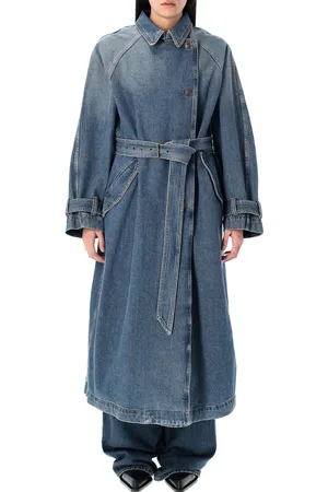 Isabel Marant Brekka Denim Trench Coat
