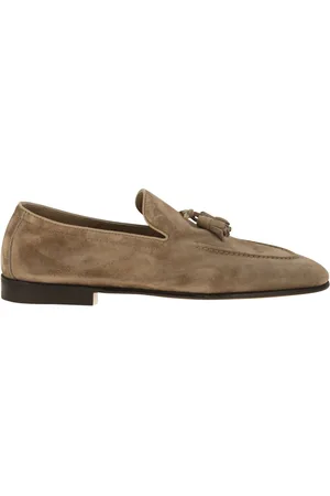 Brunello Cucinelli Suede Moccasins With Tassels