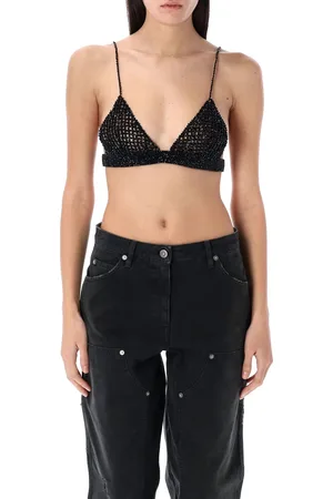 Golden Goose Crochet Top With Crystals