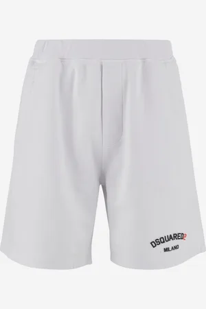 Dsquared2 Cotton Short Pants With Logo