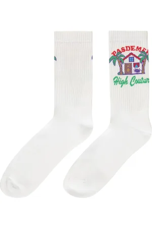 PAS DE MER Logo Cotton Blend Socks