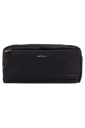 Kiton Nylon Beauty Case With Frontal Logo