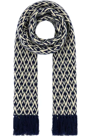 VALENTINO GARAVANI Embroidered Wool Toute La V Scarf