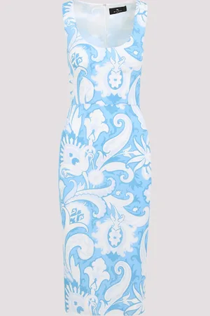 Etro Printed Midi Dress