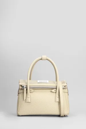 Maison Margiela 5ac East West Cream Leather Bag