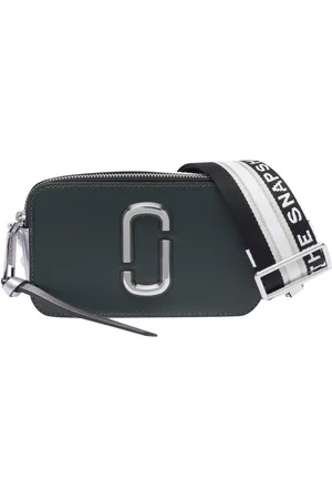 Marc Jacobs The Snapshot Logo Plaque Crossbody Bag
