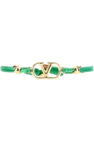 VALENTINO GARAVANI Green Cotton Bracelet
