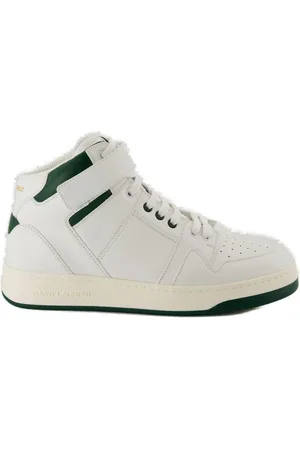Saint Laurent Lax Round Toe Lace-up Sneakers