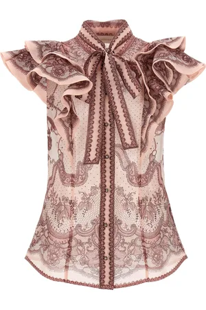 ZIMMERMANN Crush Frilled Shirt