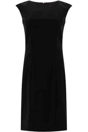 Alexander McQueen Crewneck Sleeveless Mini Dress