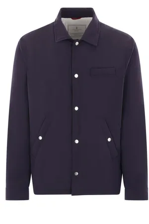 Brunello Cucinelli Water-resistant Shirt-style Padded Jacket