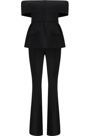 Self-Portrait Off-shoulder Jumpsuit